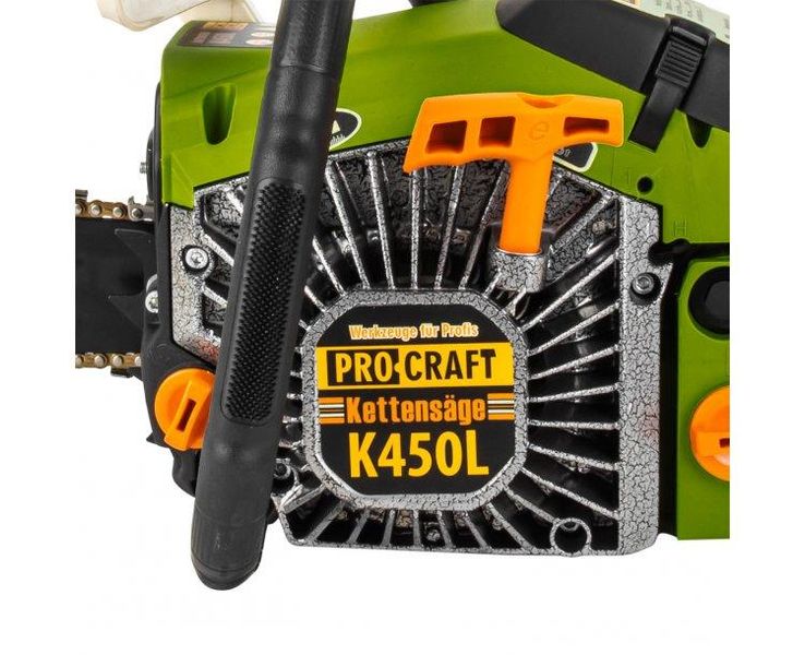 Бензопила Procraft K450L 52 куб шина 45 см